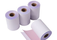 رول کاغذی بدون لایه کربن 241 میلی متر 70 گرم 6 لایه ای 2 لایه