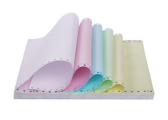کاغذ تکراری ISO14001 200gsm 190mm Carbonless