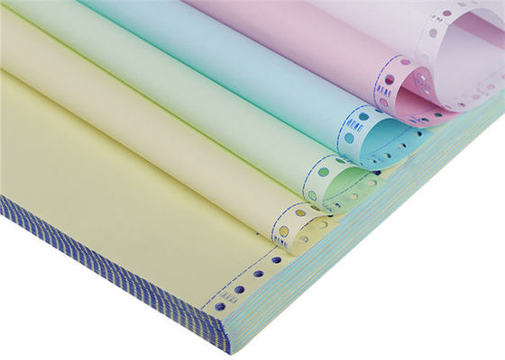 کاغذ تکراری ISO14001 200gsm 190mm Carbonless