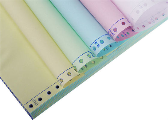کاغذ تکراری ISO14001 200gsm 190mm Carbonless